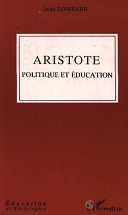 Copertina  Aristote : politique et education