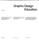 Copertina  Graphic design education : 17 trainig courses from internationally leading schools provide examples of creative activity in computer graphics, illustration, lettering, photography and typography