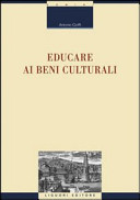 Copertina  Educare ai beni culturali